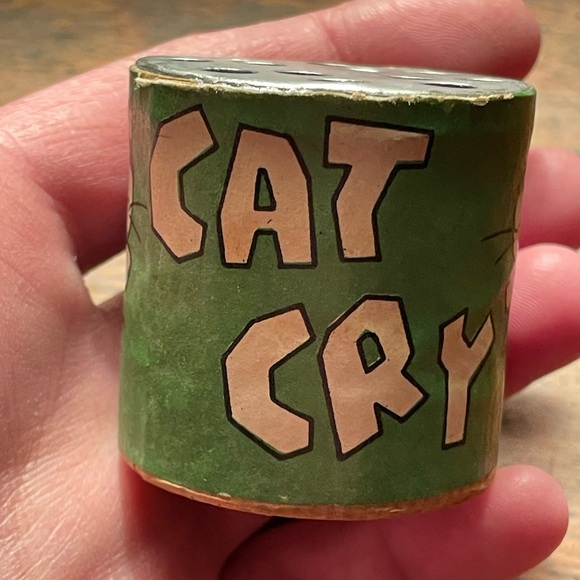 SET OF 2 VINTAGE “CAT CRY” TOY FROM JAPAN 50’s 60’s Beautiful Condition RARE! - Picture 6 of 16